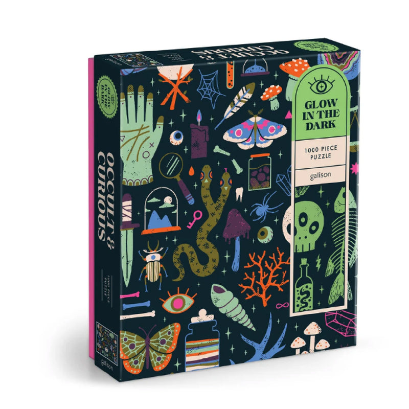 Occult and Curious rompecabezas 1000 piezas ¡Brilla en la oscuridad!