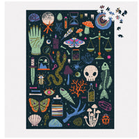 Occult and Curious rompecabezas 1000 piezas ¡Brilla en la oscuridad!