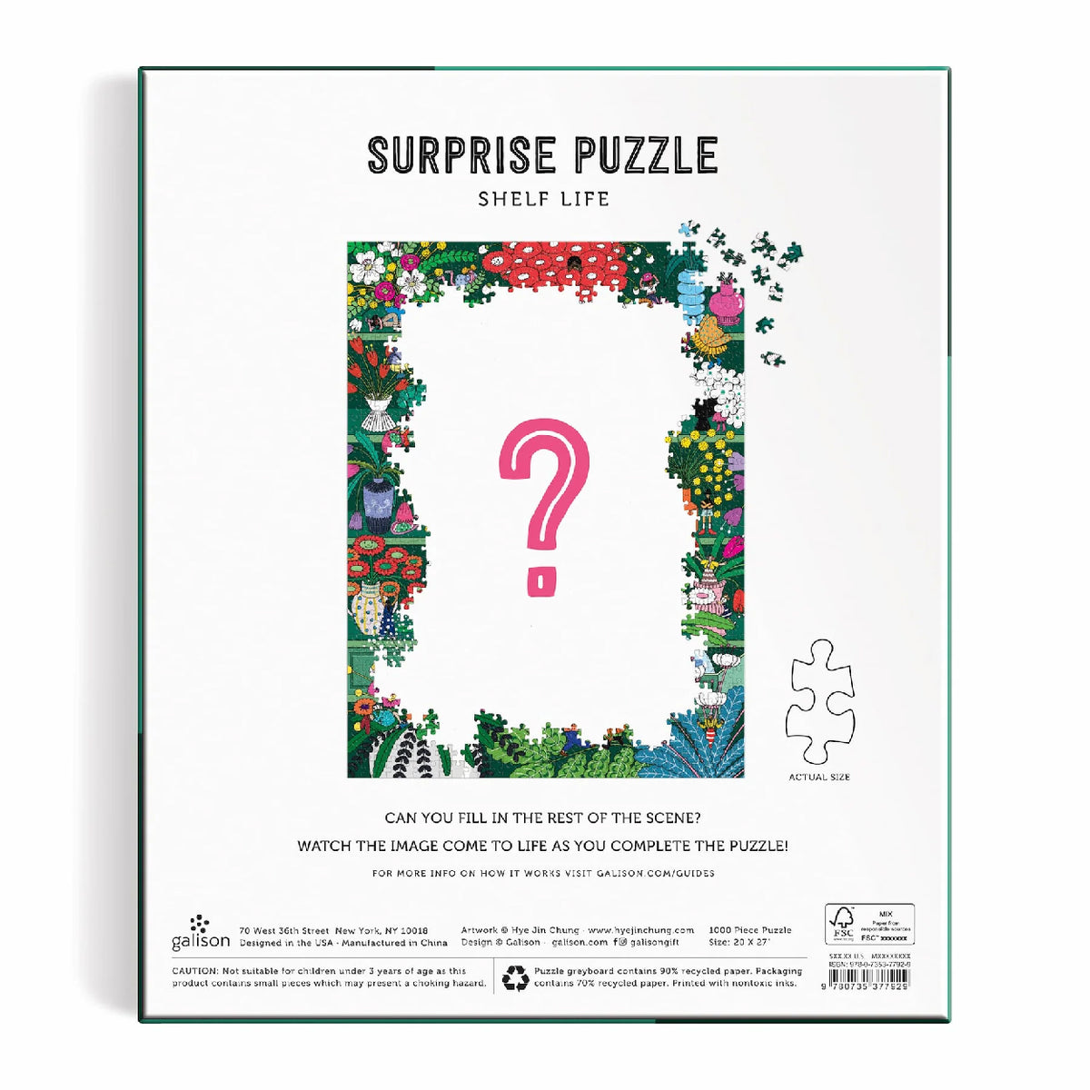 Shelf Life Rompecabezas sorpresa 1000 piezas