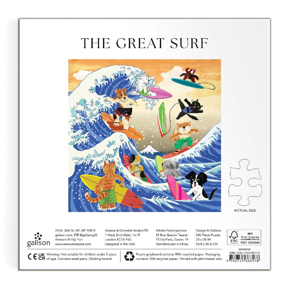 The Great Surf rompecabezas 500 piezas