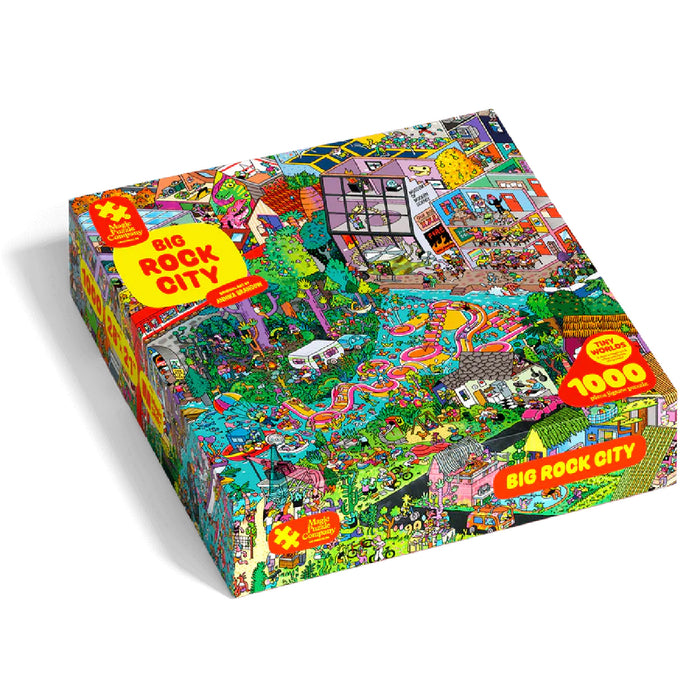 Big Rock City rompecabezas 1000 piezas