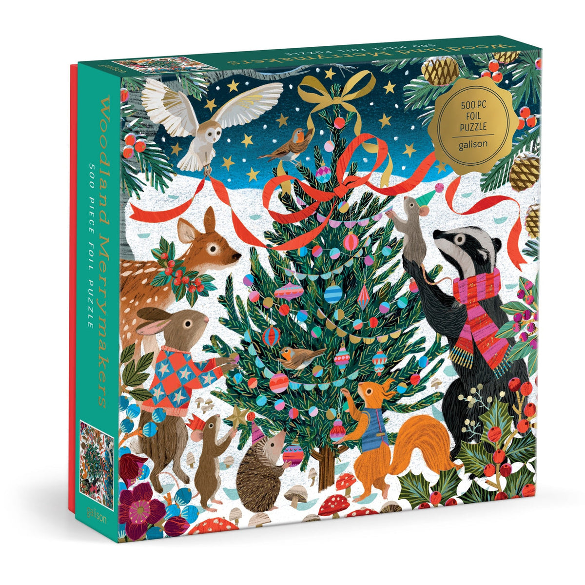Woodland Merrymakers rompecabezas 500 piezas