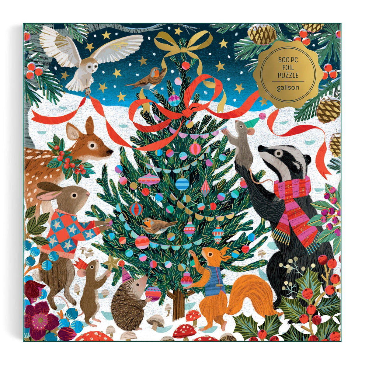 Woodland Merrymakers rompecabezas 500 piezas