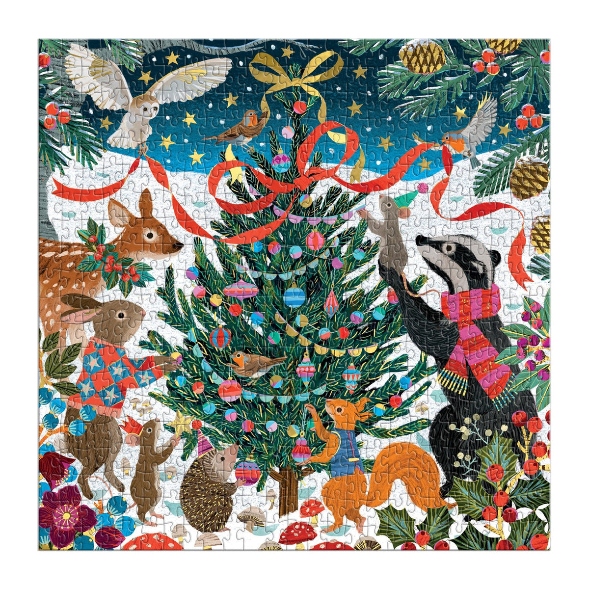 Woodland Merrymakers rompecabezas 500 piezas