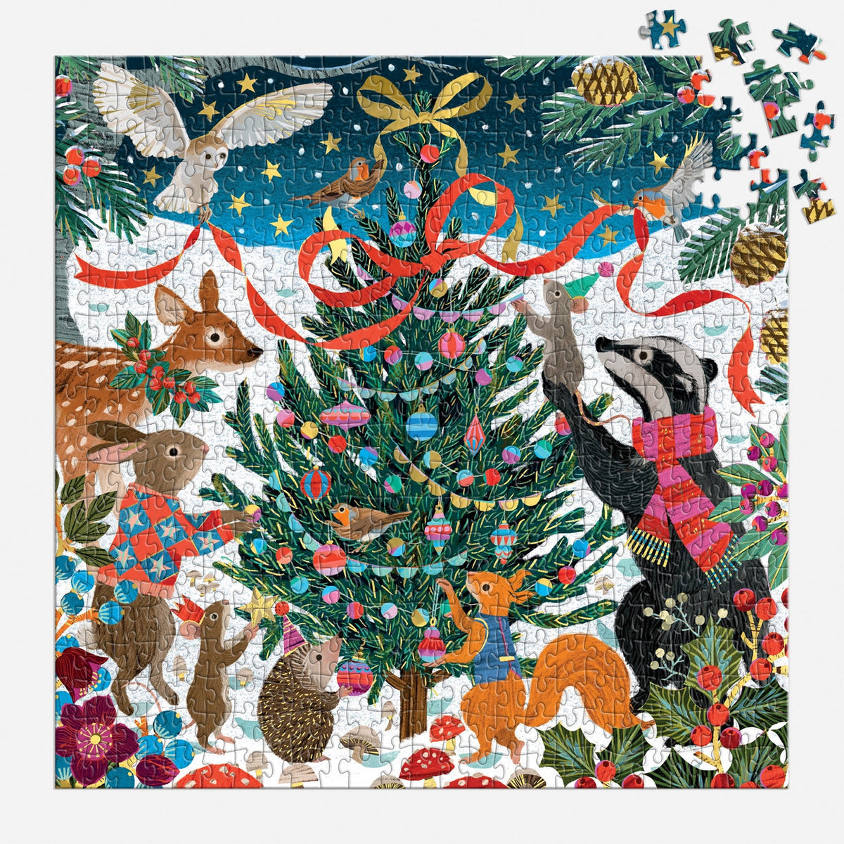 Woodland Merrymakers rompecabezas 500 piezas