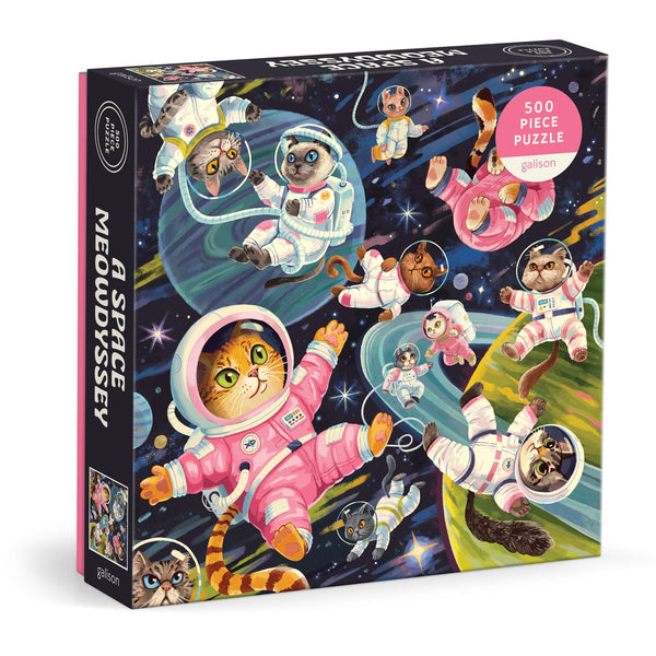 A Space Meowdyssey rompecabezas 500 piezas