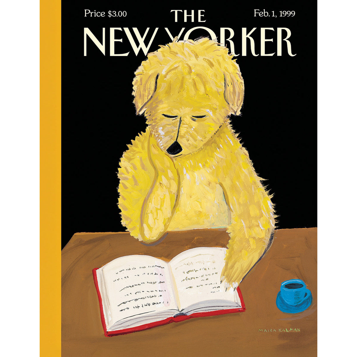 MINI - Dog Reads Book rompecabezas 100 piezas