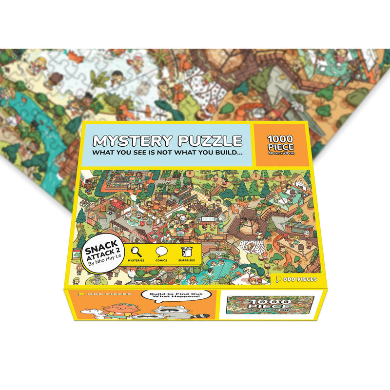 Snack Attack rompecabezas 1000 piezas