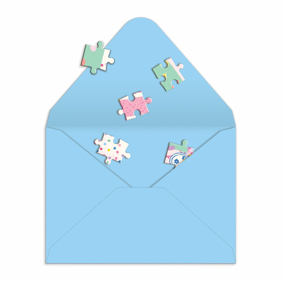Confetti Birthday Cake tarjeta rompecabezas 60 piezas